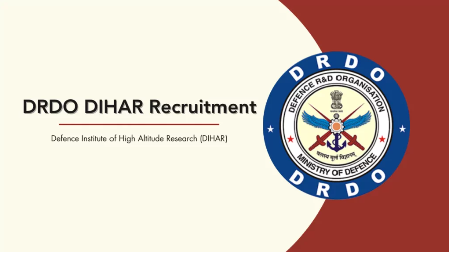 Walk In Interviews for JRF and RA Positions At DRDO DIHAR in Chandigarh