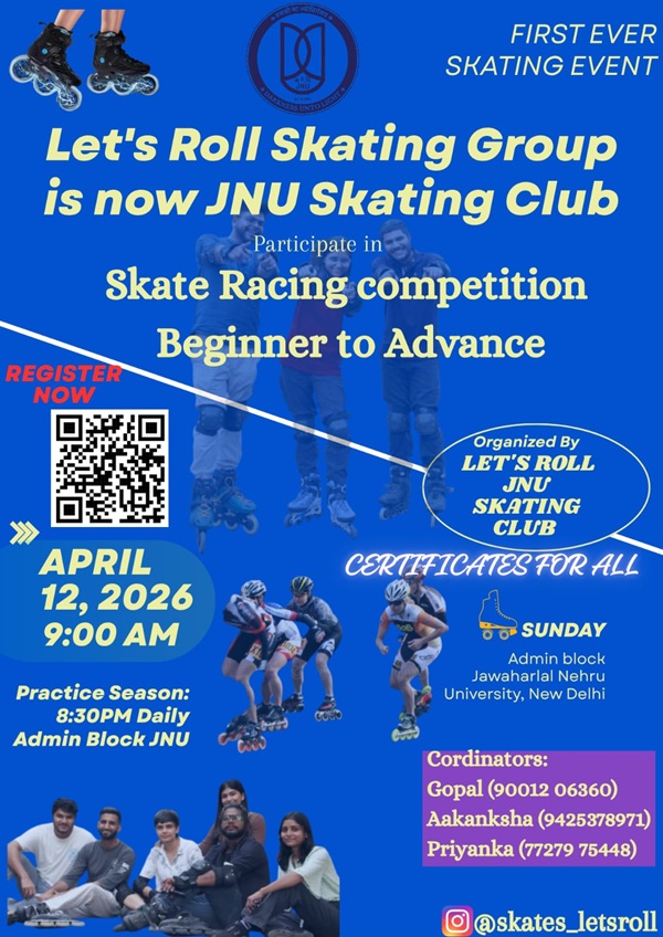 JNU Campus to Buzz with Wheels through race competition