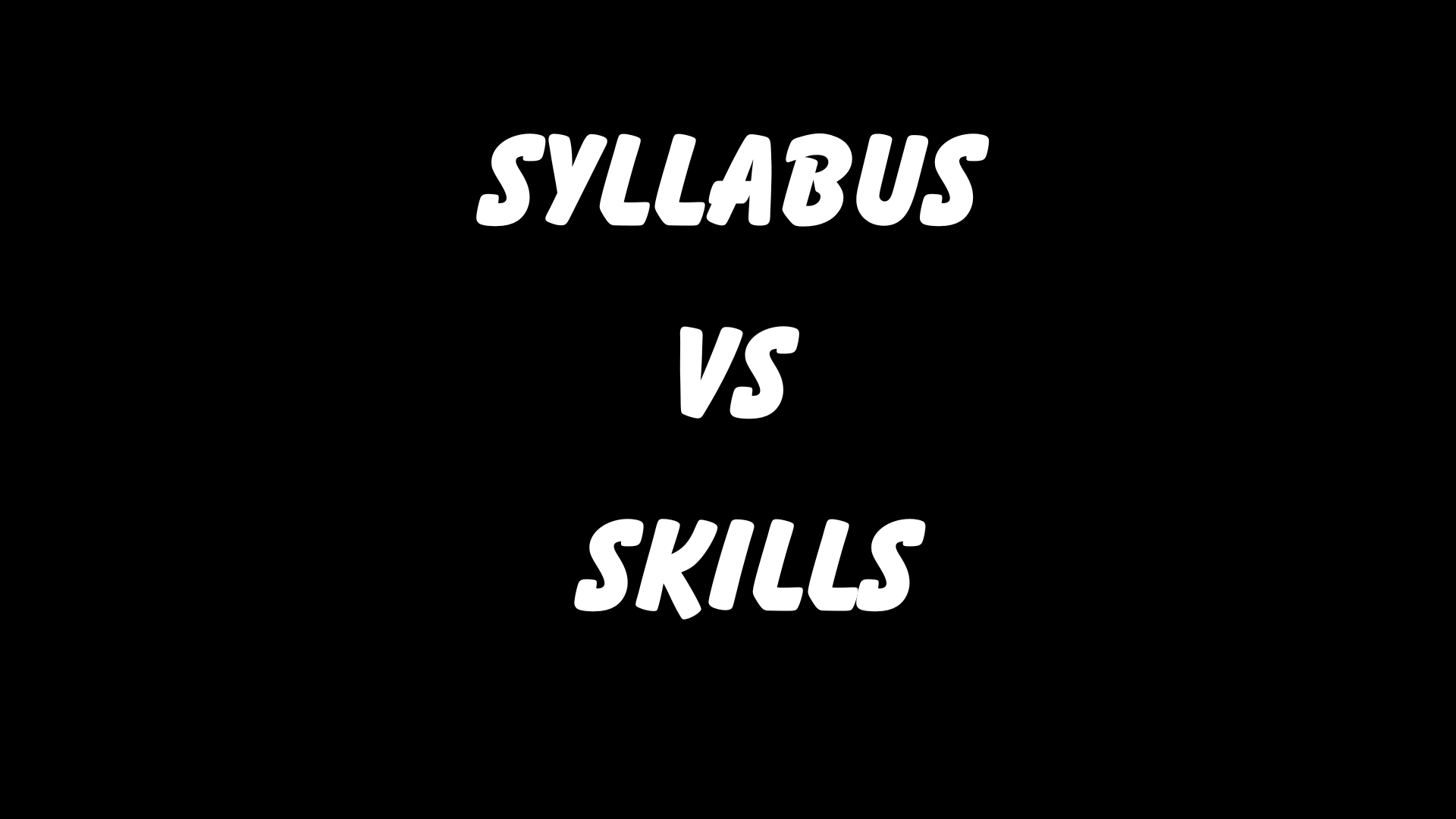 Syllabus vs Skills: What Schools Teach and What the Real World Demands 