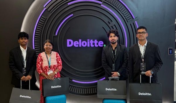 JAIN University InnovateX Reaches Top 10 at Deloitte Hacksplosion 2026