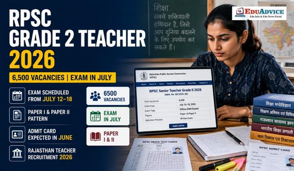RPSC Senior Teacher Grade II Exam 2026 Dates, Vacancy & Syllabus