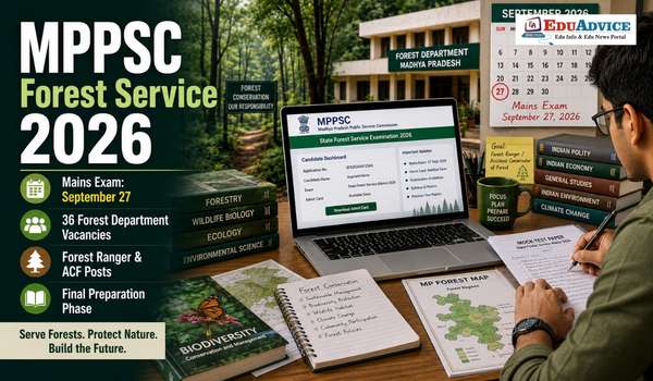 MPPSC Forest Service Mains Exam 2026 Scheduled for September 27 Check Important Dates, Vacancies and Preparation Strategy