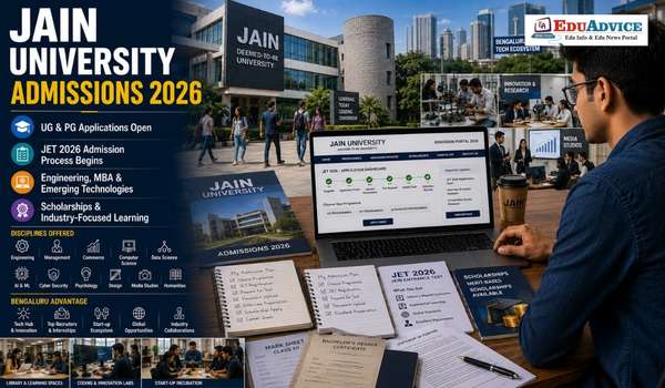 JAIN University Admissions 2026 Open for UG and PG Courses; Check Eligibility, JET and Application Process