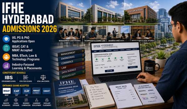 ICFAI Foundation for Higher Education Admissions 2026 Open for UG and PG Courses; Check Eligibility and Application Process