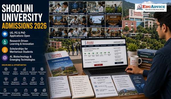 Shoolini University Admissions 2026 Open for UG and PG Courses; Check Eligibility, Scholarships and Application Process