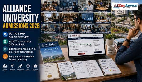 Alliance University Admissions 2026 Open for UG and PG Courses Check AUSAT, Eligibility and Application Process