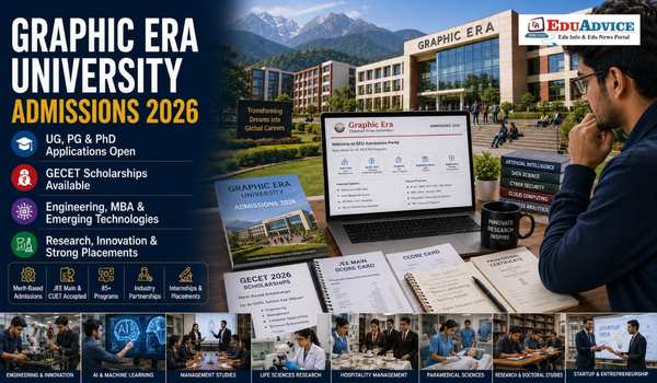 Graphic Era University Admissions 2026 Open for UG and PG Courses Check Eligibility, GECET and Application Process