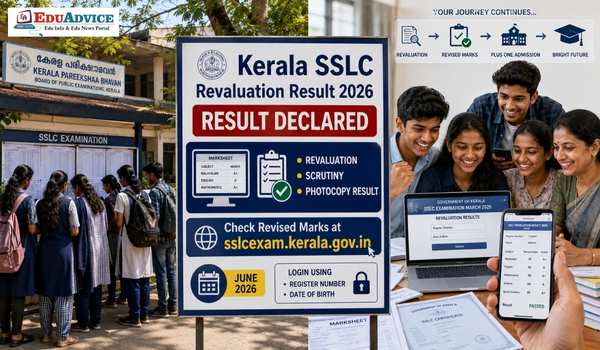 Kerala SSLC Revaluation Result 2026 Out at Official Website