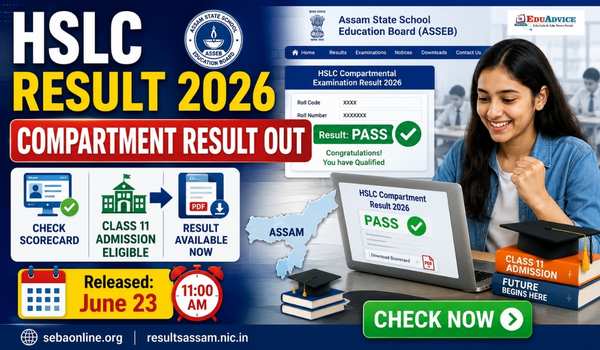 HSLC Compartmental Result 2026 Out at Official Website Check Now