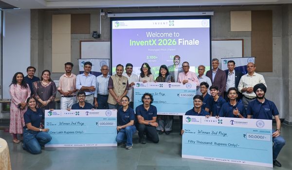 IIT Gandhinagar InventX 2026 Ends with 10 Patent Applications and Student Innovations