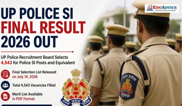  UP Police SI Final Result 2026 Out, UPPRPB Releases Merit List for 4,543 Posts
