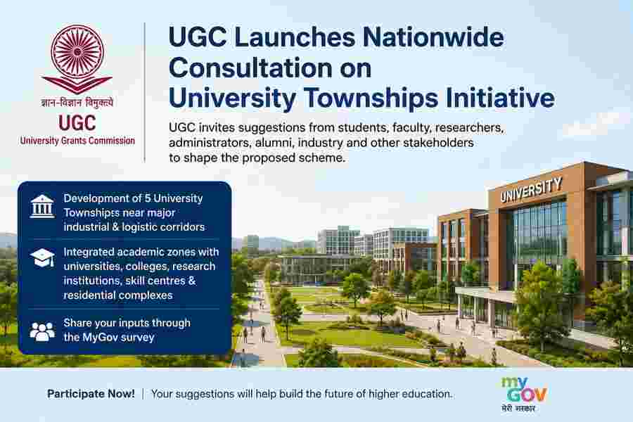 UGC Launches Nationwide Consultation on University Township Initiative
