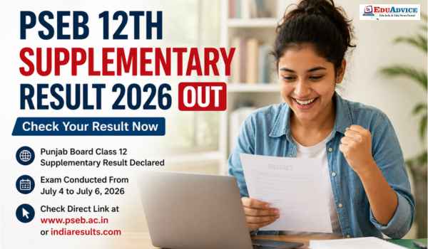 PSEB 12th Supplementary Result 2026 Out: Check the Official Website 