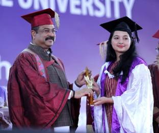 Union Minister for Education Shri Dharmendra Pradhan attends 28th Convocation of NEHU, Meghalaya