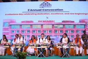 IIM Mumbai Celebrates First MBA Convocation, 505 Students Graduate in Landmark Batch